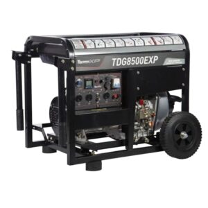 Gerador de Energia a Diesel Aberto TDG8500EXP 4T 498CC 7,0 Kva Bivolt Monofásico TOYAMA-251-054
