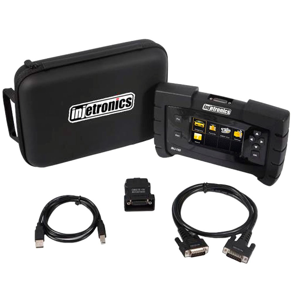 Scanner Automotivo AutoScan Profissional com Gráfico de 2 Parâmetros Simultâneos INJETRONICS-INJ-103