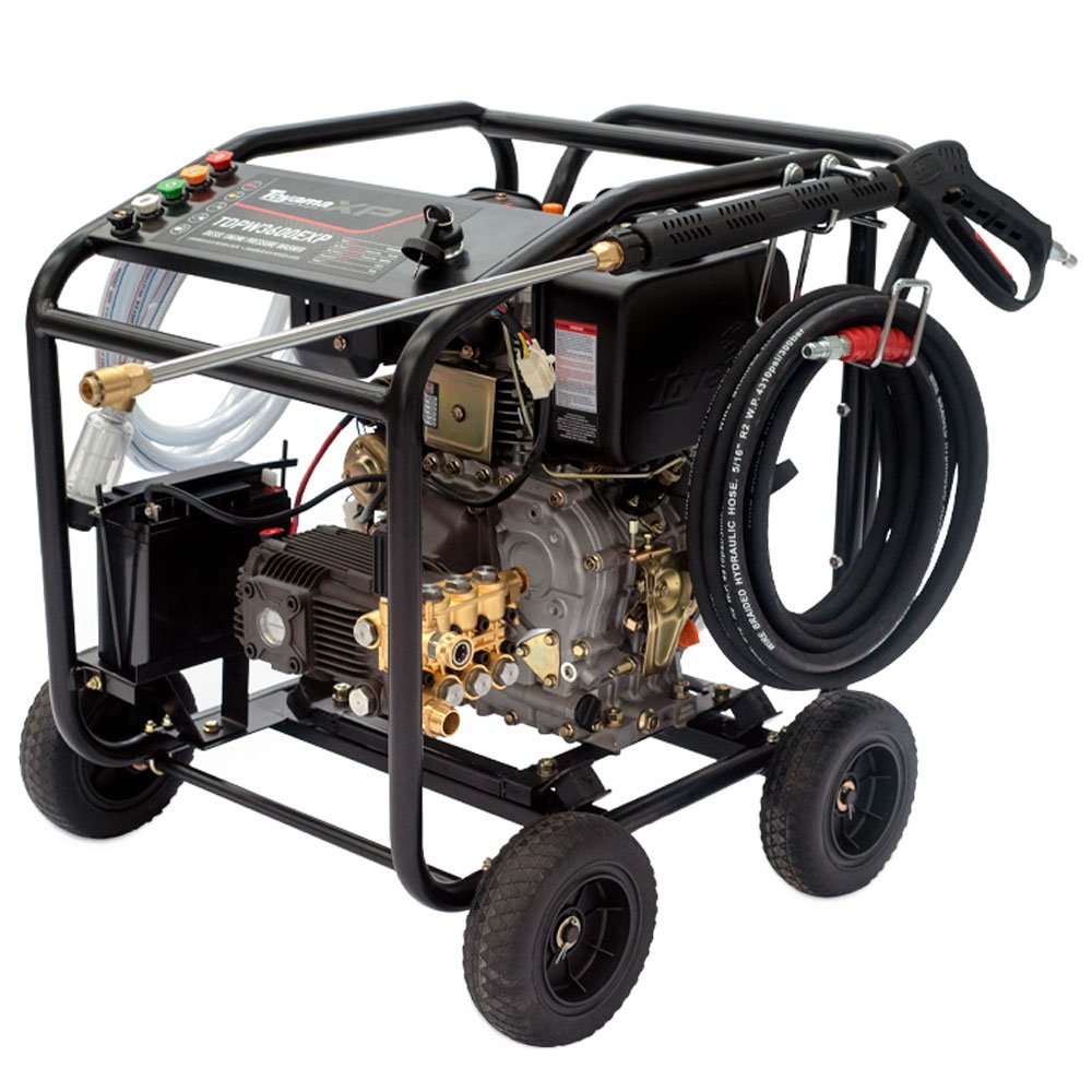 Lavadora de Alta Pressão a Diesel TDPW3600E-XP 3600 PSI 4T 418CC com Partida Elétrica e Manual TOYAMA-532-001 - Imagem 3