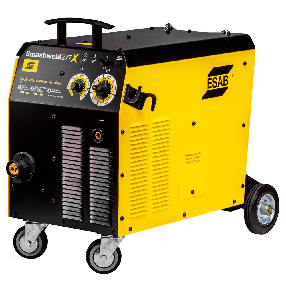 Máquina de Solda Inversora MIG/MAG Smashweld 277X 250A 220/380V Trifásico com Acessórios ESAB-742522 - Imagem 3