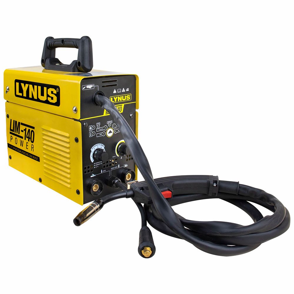 Máquina de Solda Inversora Multiprocesso MIG/TIG/MMA 140A Bivolt LYNUS-LIM140