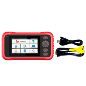 Master Scan Gold G2 com Display Touch 5Pol. para Diagnósticos/Motor/Transmissão A/T, ABS, Airbag + 9 Funções PLANATC-MCG2