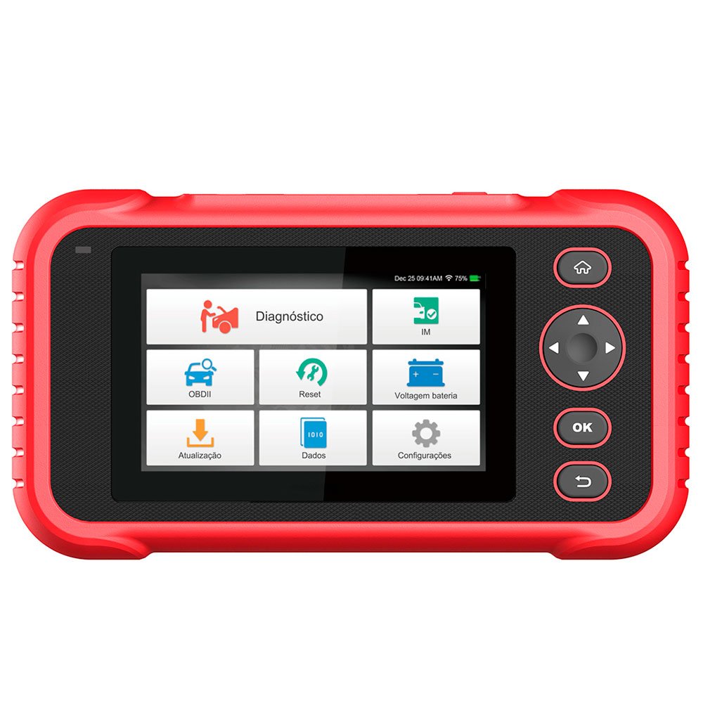 Master Scan Gold G2 com Display Touch 5Pol. para Diagnósticos/Motor/Transmissão A/T, ABS, Airbag + 9 Funções PLANATC-MCG2 - Imagem 3