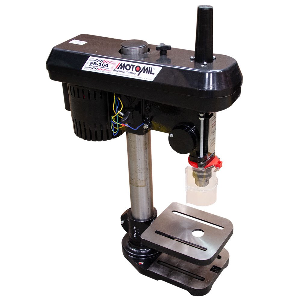 Furadeira de Bancada FBM-160MA 1/2 HP 0.37KW 220V com 4 Velocidades sem Chave MOTOMIL-00039024-4 - Imagem 3