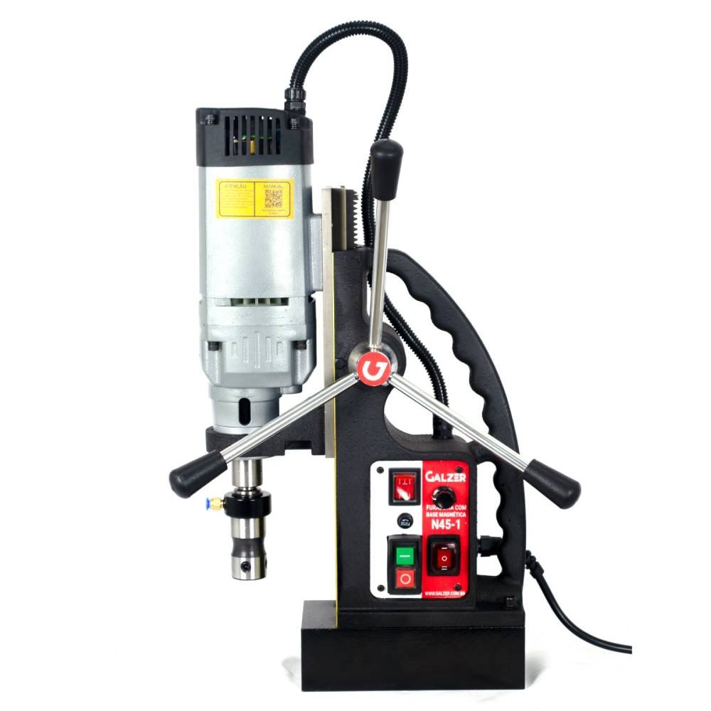 Furadeira com Base Magnética N45-1 45mm 1200W 220V GALZER-758