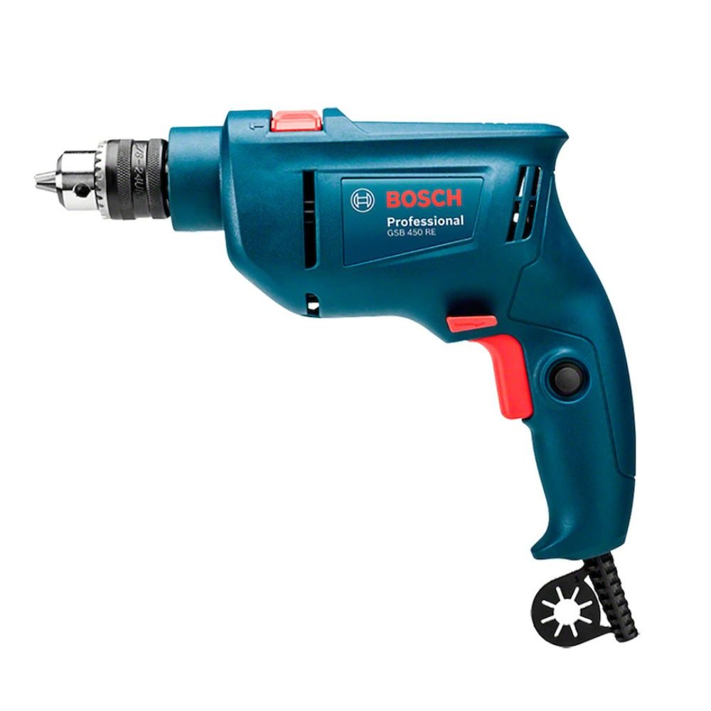 Furadeira de Impacto GSB-450RE 3/8 Pol. 450W 110V BOSCH-06011B50D0-000 - Imagem 2