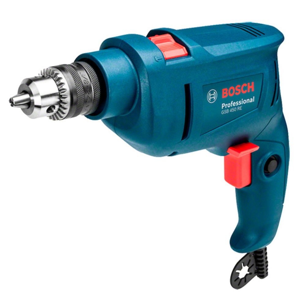Furadeira de Impacto GSB-450RE 3/8 Pol. 450W 110V BOSCH-06011B50D0-000