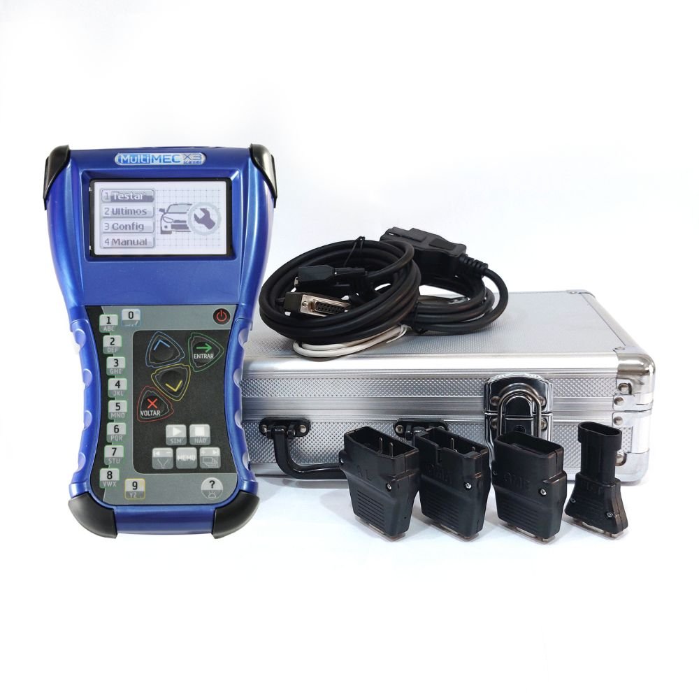 Scanner Automotivo X3 Linha Leve com Conjunto Diesel Leve e Maleta MULTIMEC-95 - Imagem 4