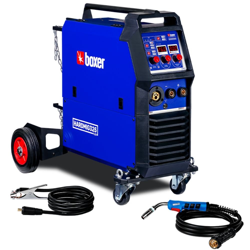 Máquina de Solda Inversora Multiprocesso MIG/MMA/TIG Hardmig 325 Flex 300A 220V BOXER-2005013 - Imagem 3