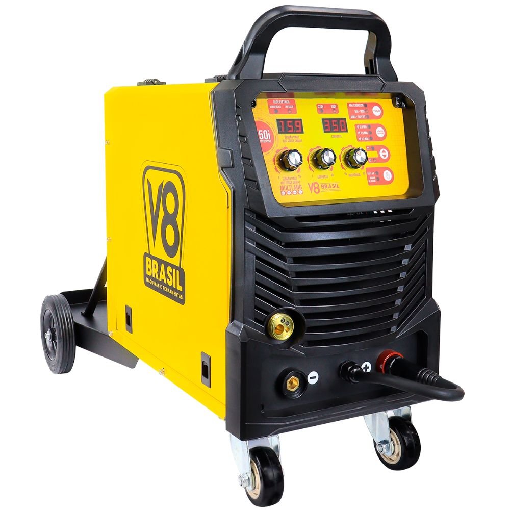 Máquina de Solda Inversora Multiprocesso MULT350i 350A 220/380V Trifásico V8-20236 - Imagem 3