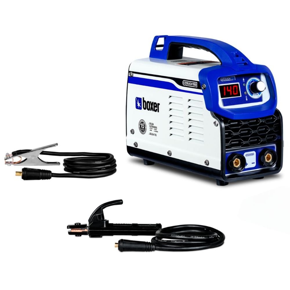 Máquina de Solda Inversora TIG/MMA TOUCH150BV 150A Bivolt Automático 110/220V BOXER-99023 - Imagem 3