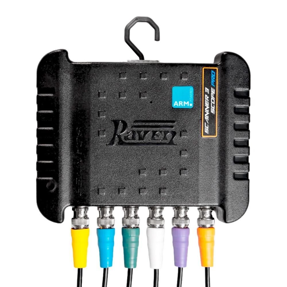 Scanner Automotivo 3 Scope PRO com Osciloscópio de 6 Canais RAVEN-108941 - Imagem 3