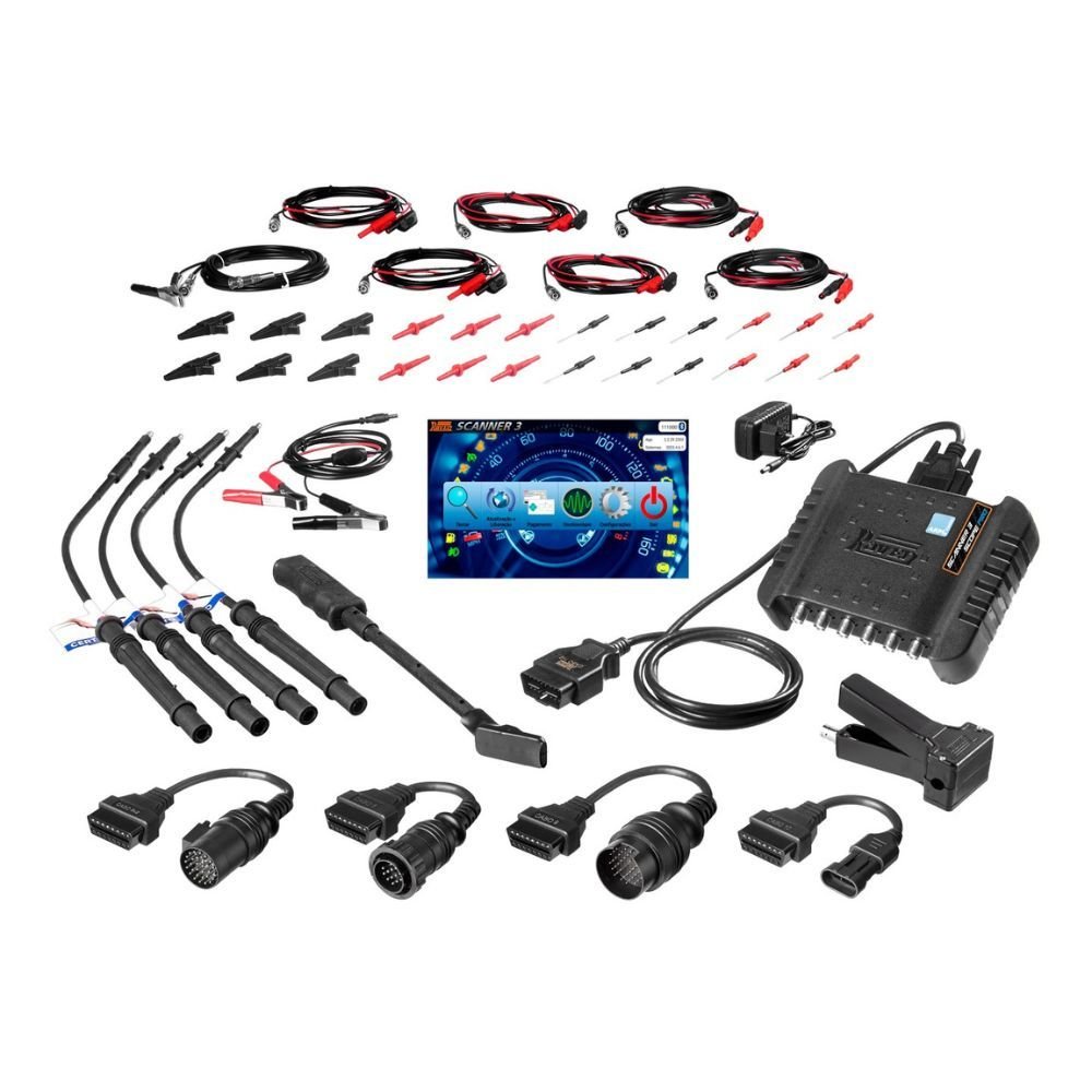 Scanner Automotivo 3 Scope PRO com Osciloscópio de 6 Canais RAVEN-108941