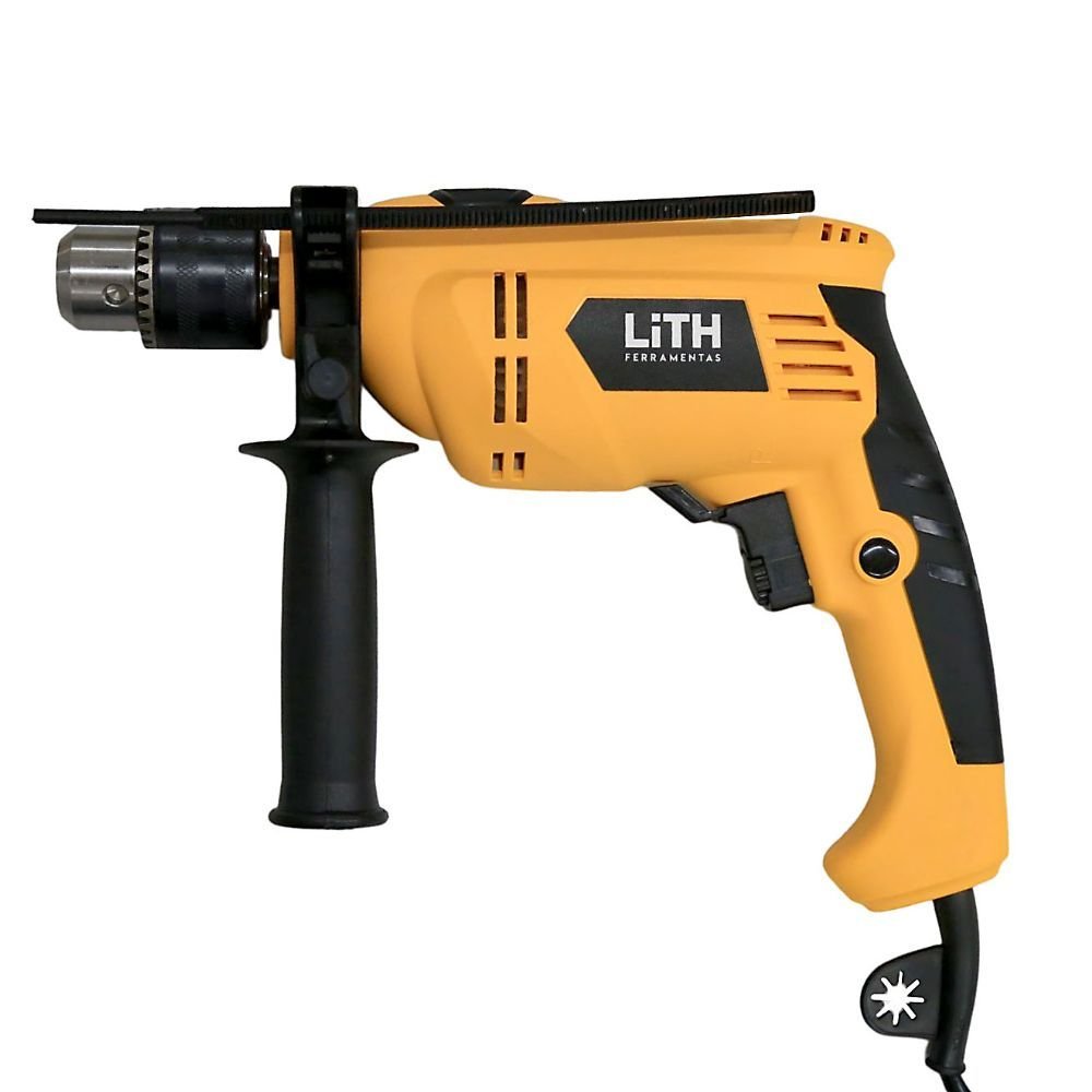 Furadeira de Impacto 1/2 Pol. 220V 550W Variável e Reversível LITH-LT7002 - Imagem 3
