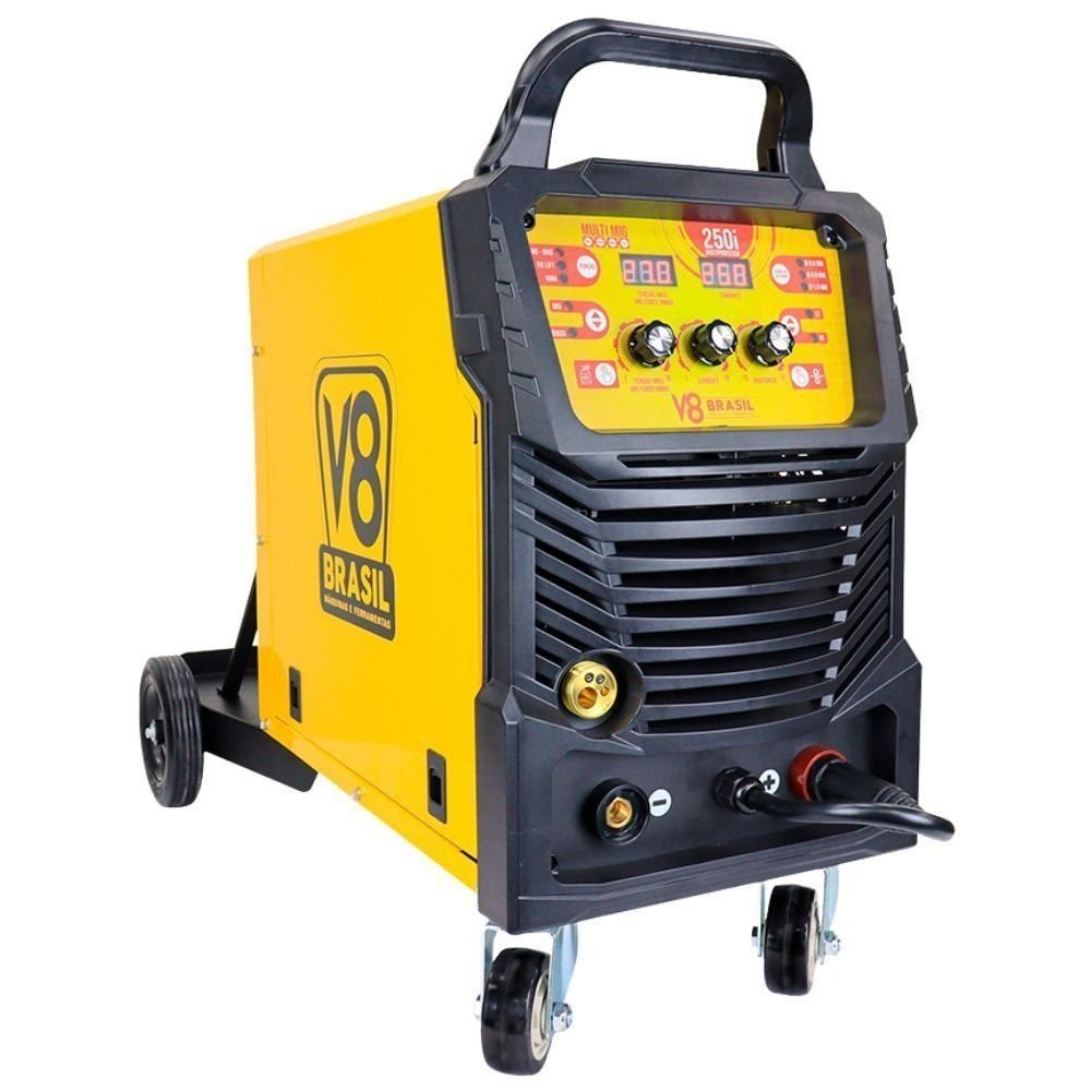 Máquina de Solda Inversora Multiprocesso MultiMig-250i 250A 220V com Tocha V8 BRASIL-20201 - Imagem 3