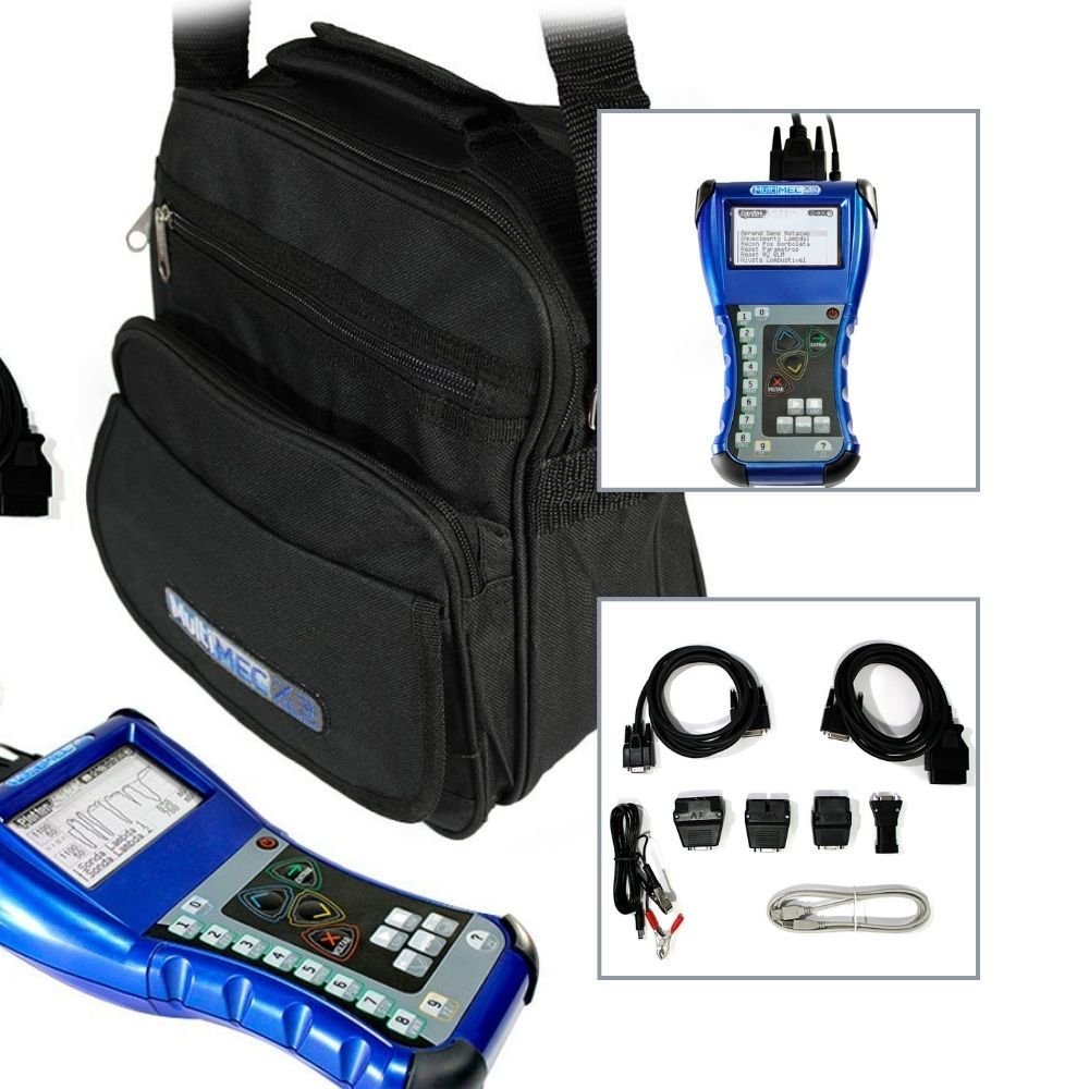 Scanner Automotivo Linha Leve Ciclo Otto com Conjunto Diesel Leve e Bolsa Preta MULTIMEC-X3P - Imagem 3