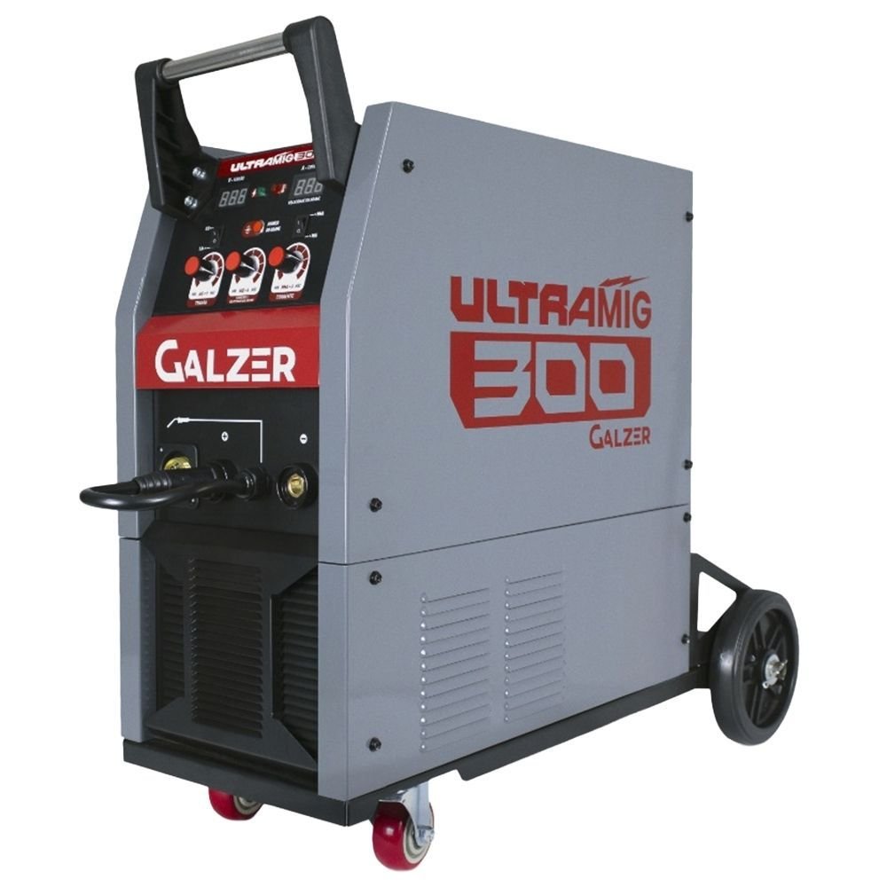 Máquina de Solda Inversora UltraMIG 300A 220V Multiprocesso MIG/MMA/TIG Linha Profissional GALZER-753 - Imagem 3