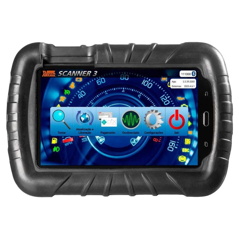 Scanner 3 Pro Versão com Tablet 8.7 Pol e Maleta RAVEN-108830 - Imagem 4