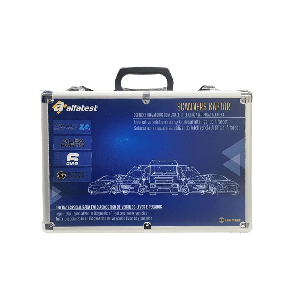 Scanner Automotivo Kaptor V6S Auto Flex 3 Anos de Atualização ALFATEST-52301017 - Imagem 2
