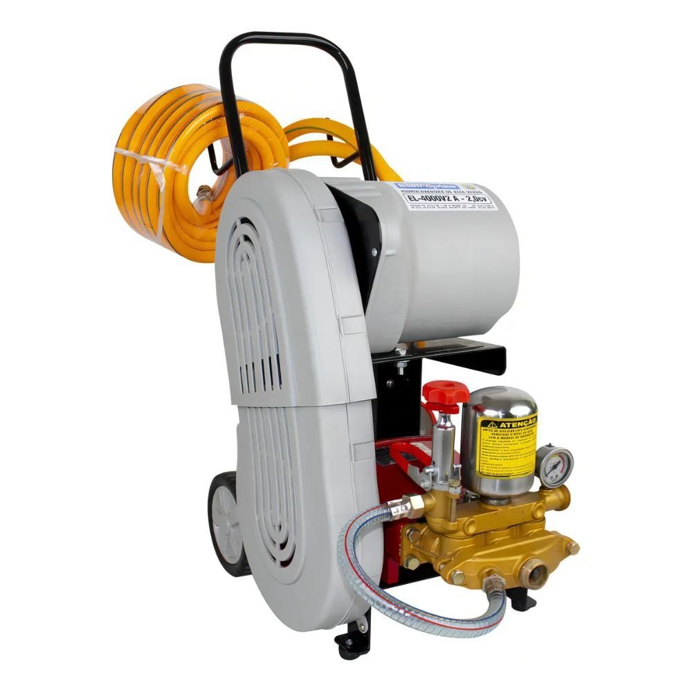 Hidrolavadora Industrial de Alta Vazão 2CV 400PSI Monofásica Bivolt ELETROPLAS-EL-400V2