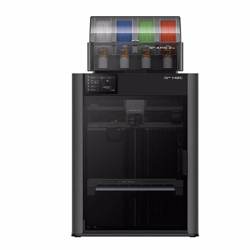 Impressora 3d Bambu Lab H2c 110v + Ams 2 Pro (Kit) - Pf003-c+sa007 - Imagem 2