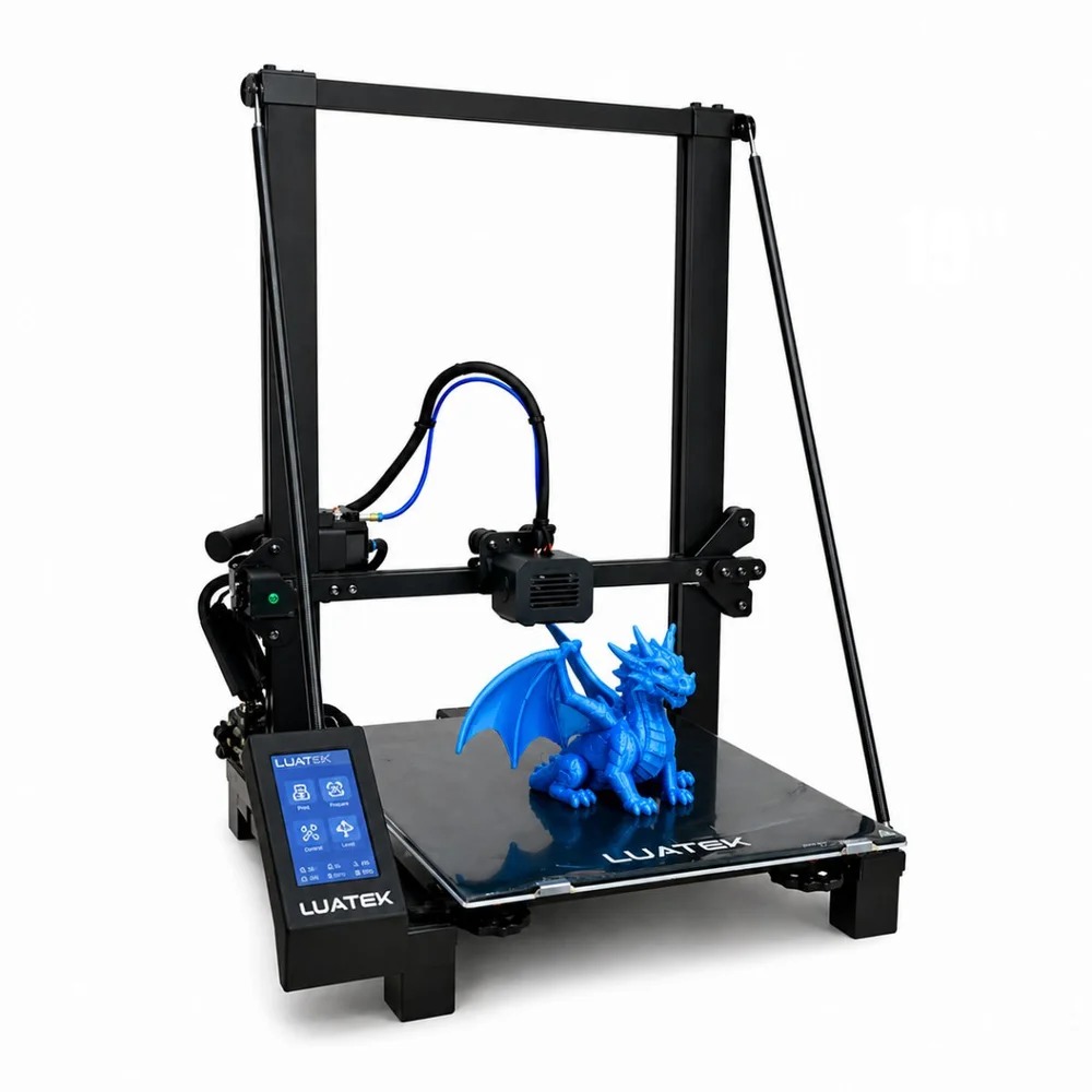 Impressora 3d Fdm Com Mesa Aquecida Filamento Pla 1.75mm Bivolt Usb Alta Precisão