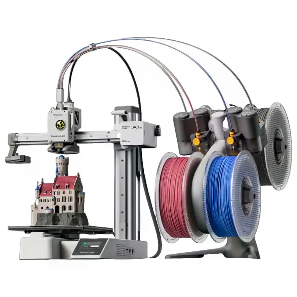 Impressora 3D Bambu Lab A1 Combo AMS Lite - Imagem 2